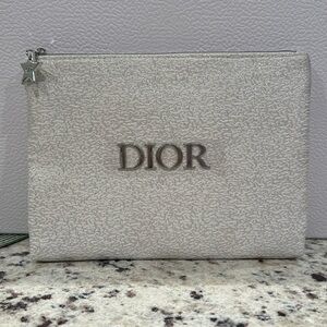 Dior makeup bag